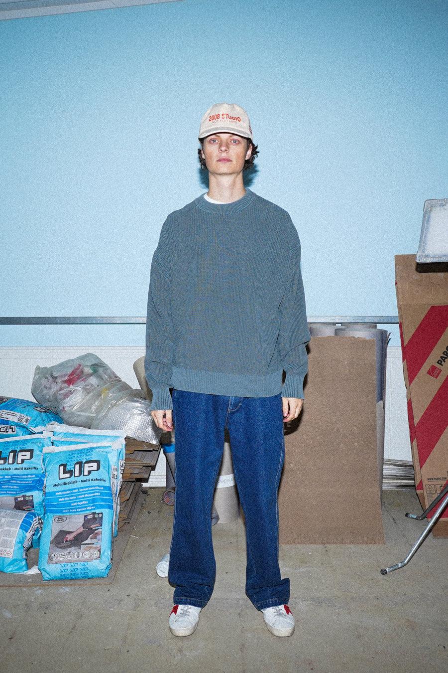 Vintage Crewneck (Faded Cobalt)