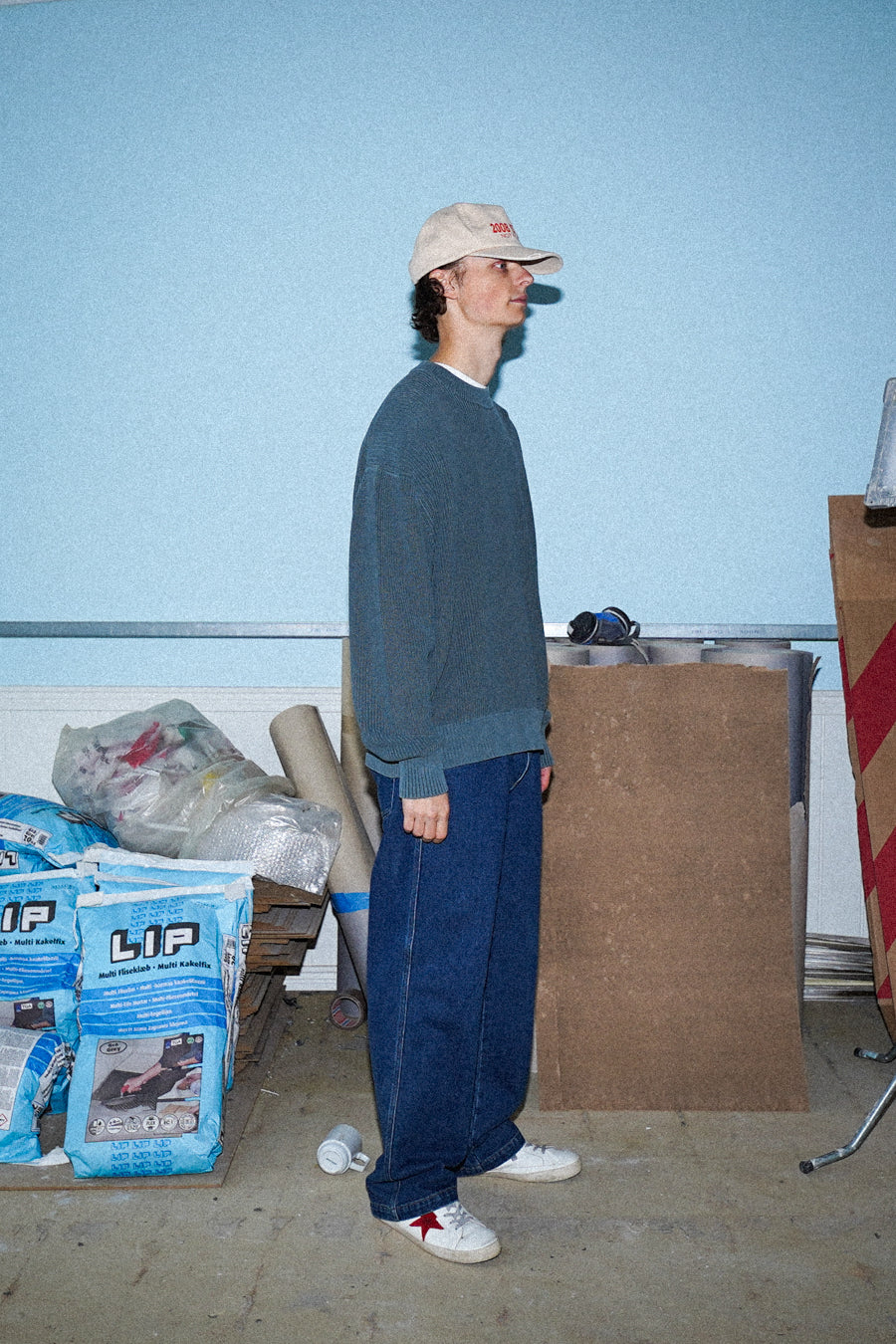 Vintage Crewneck (Faded Cobalt)
