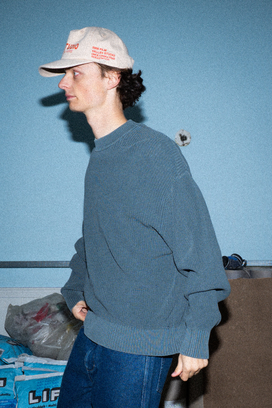 Vintage Crewneck (Faded Cobalt)